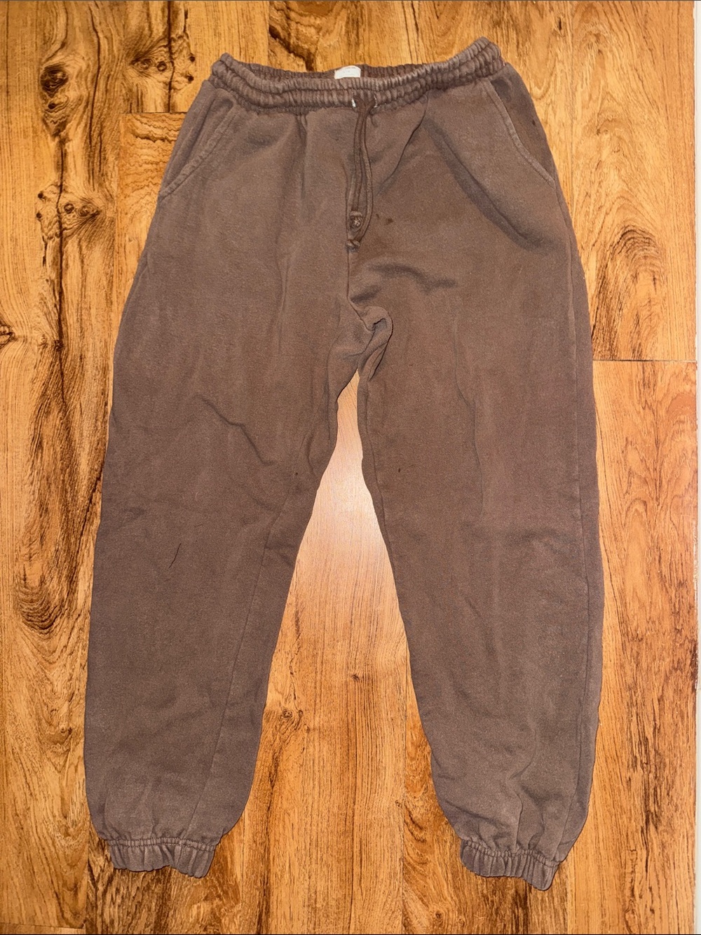 Cotton On Unisex Brown Fleece Joggers